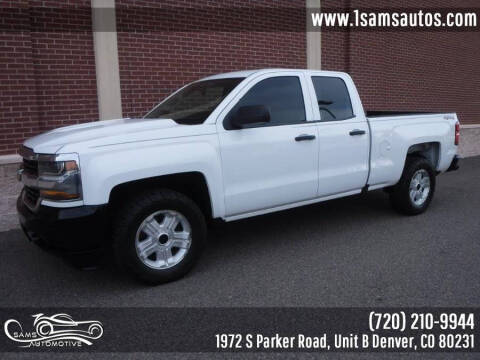 2017 Chevrolet Silverado 1500 for sale at SAM'S AUTOMOTIVE in Denver CO