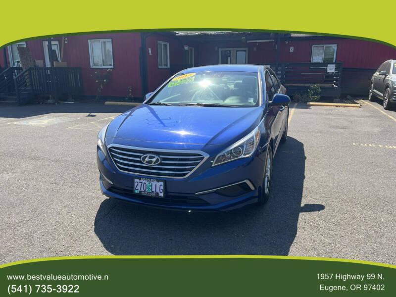 2017 Hyundai Sonata for sale at Best Value Automotive in Eugene OR