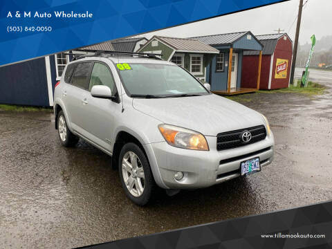 2008 Toyota RAV4 for sale at A & M Auto Wholesale in Tillamook OR