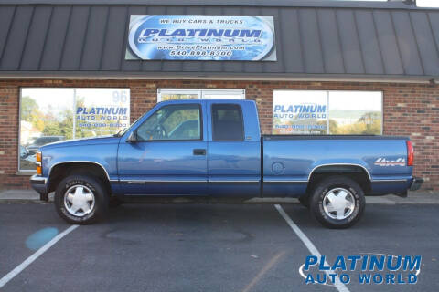 Chevrolet C K 1500 Series For Sale In Fredericksburg Va Platinum Auto World