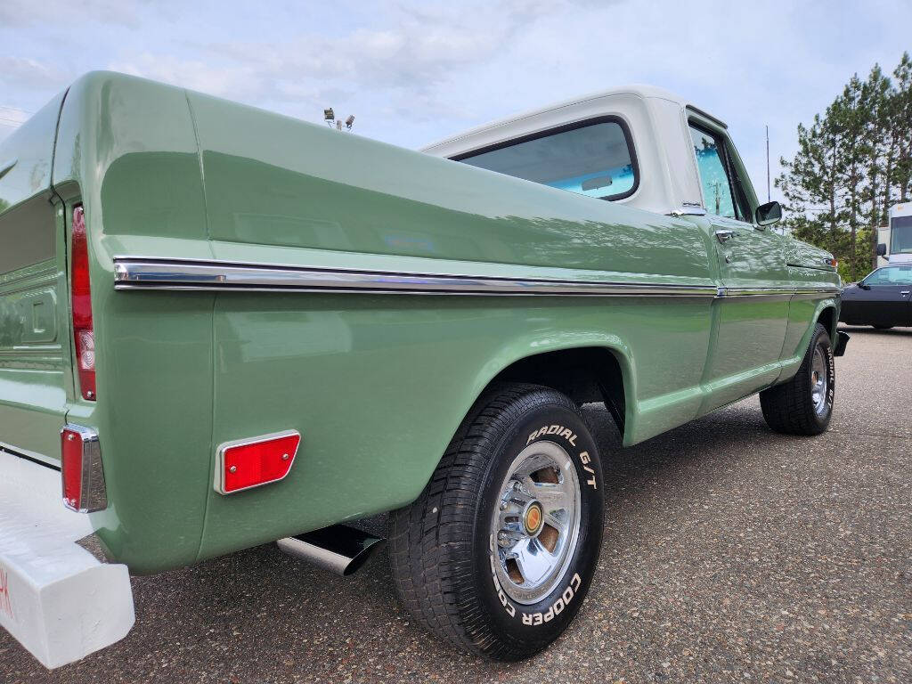 1969 Ford F-100 for sale at Miltimore Motor Company in Pine River, MN