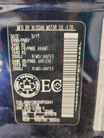 2017 Nissan Armada Platinum