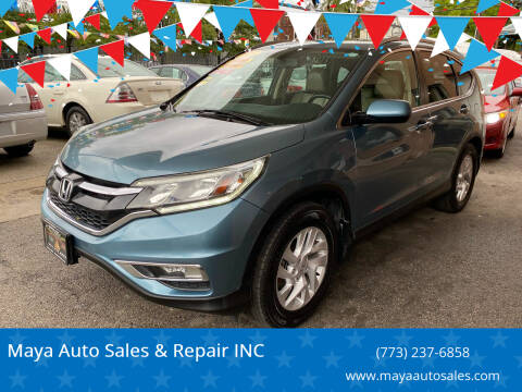 2015 Honda CR-V for sale at Maya Auto Sales & Repair INC in Chicago IL