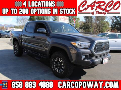 2019 Toyota Tacoma for sale at CARCO SALES & FINANCE - CARCO OF POWAY in Poway CA