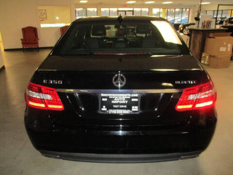 2013 Mercedes-Benz E-Class