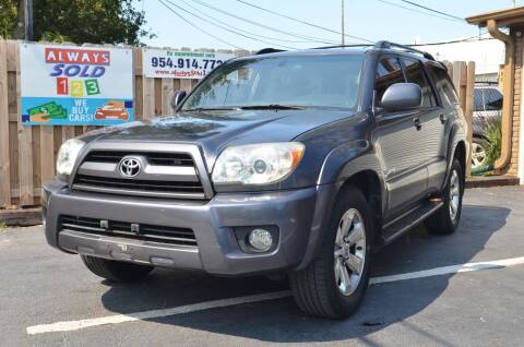 2006 Toyota 4Runner for sale at ALWAYSSOLD123 INC in Fort Lauderdale FL