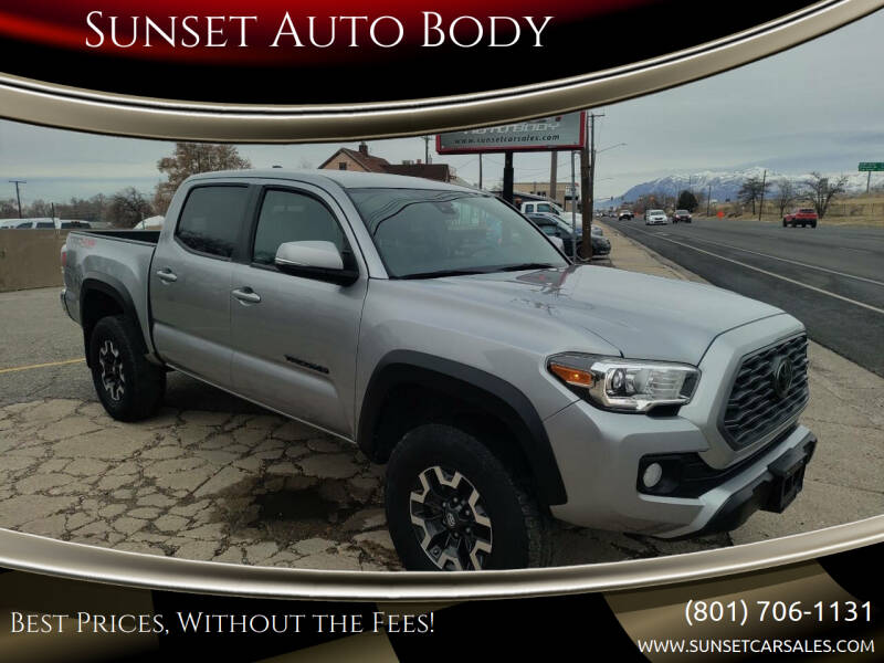 2021 Toyota Tacoma for sale at Sunset Auto Body in Sunset UT