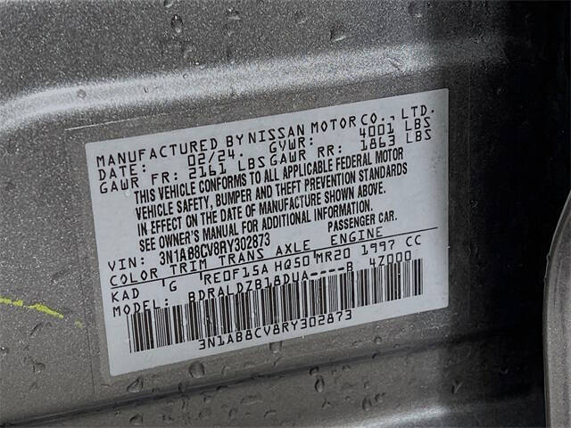 2024 Nissan Sentra SV