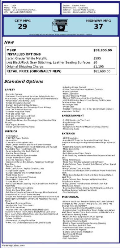 2024 Audi Q4 e-tron quattro Premium Plus 55