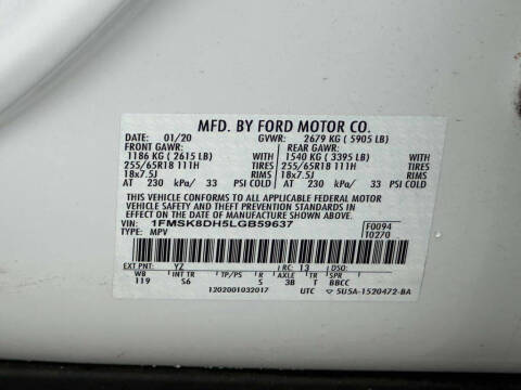 2020 Ford Explorer XLT