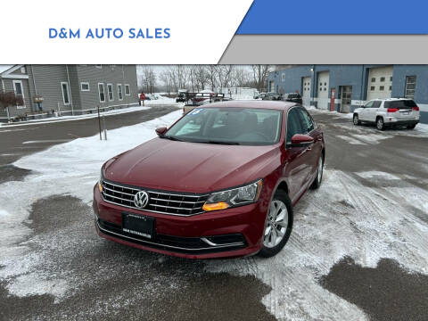 2016 Volkswagen Passat for sale at D&M AUTO SALES in West Seneca NY