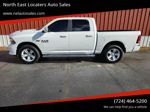 2016 RAM 1500 for sale at North East Locaters Auto Sales in Indiana PA