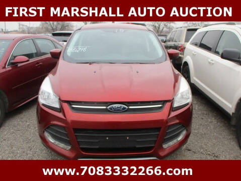 2015 Ford Escape for sale at First Marshall Auto Auction in Harvey IL