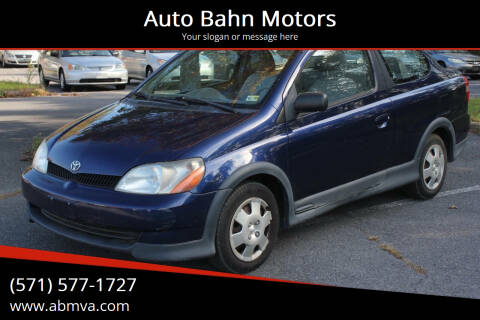 2001 Toyota ECHO for sale at Auto Bahn Motors in Winchester VA
