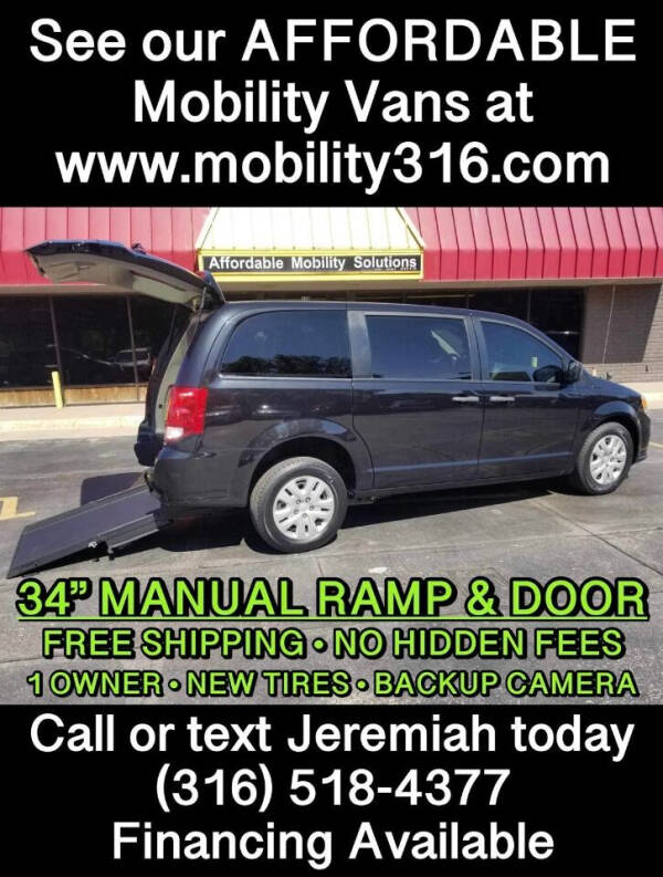 2020 Dodge Grand Caravan for sale at Affordable Mobility Solutions, LLC - Mobility/Wheelchair Accessible Inventory-Wichita in Wichita KS