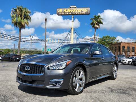 2015 Infiniti Q70L for sale at A MOTORS SALES AND FINANCE - 5630 San Pedro Ave in San Antonio TX