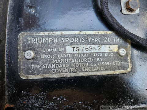 1961 Triumph TR3
