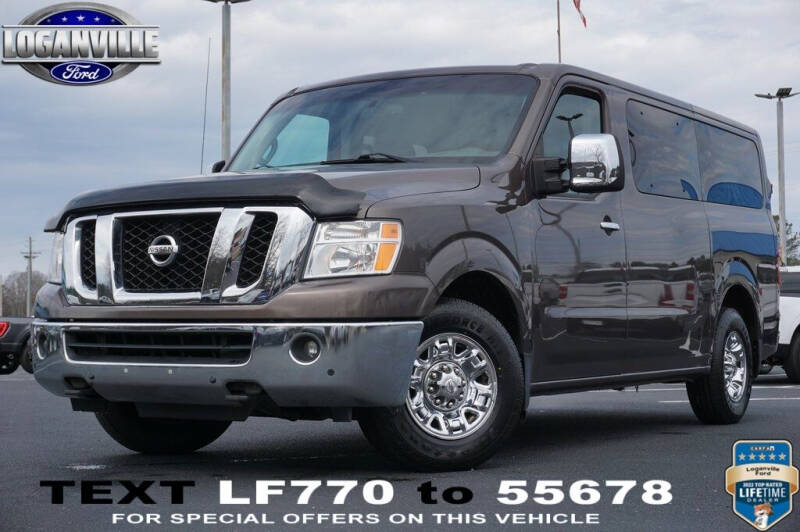 2015 Nissan NV for sale at Loganville Quick Lane and Tire Center in Loganville GA