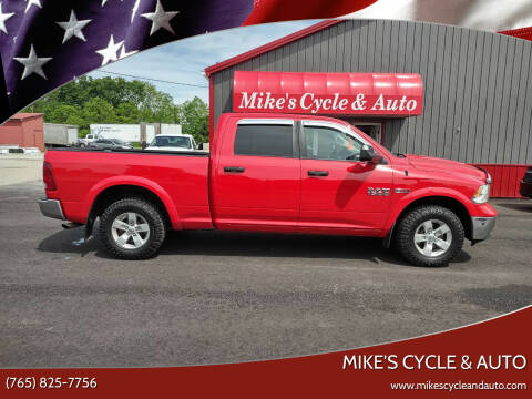 2015 RAM Ram Pickup 1500 for sale at MIKE'S CYCLE & AUTO in Connersville IN