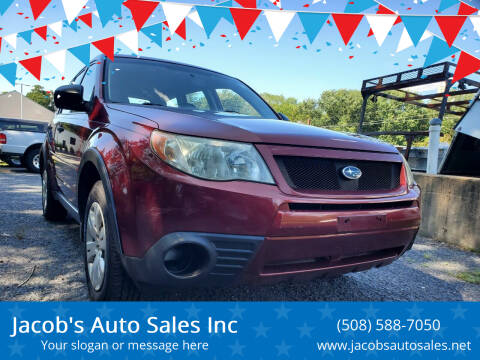 2009 Subaru Forester for sale at Jacob's Auto Sales Inc in West Bridgewater MA