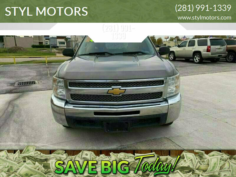 2013 Chevrolet Silverado 1500 for sale at STYL MOTORS in Pasadena TX