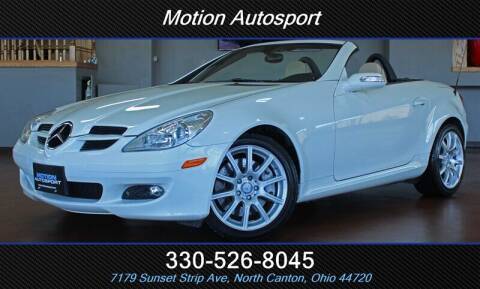 2008 Mercedes-Benz SLK for sale at Motion Auto Sport in North Canton OH