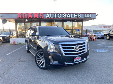 2015 Cadillac Escalade ESV for sale at Adams Auto Sales CA in Sacramento CA
