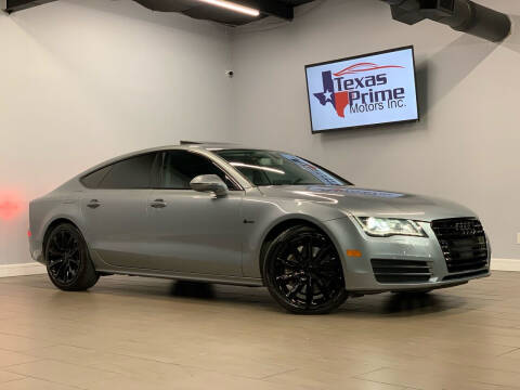2012 Audi A7 for sale at Texas Prime Motors in Houston TX