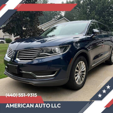 2017 Lincoln MKX Select