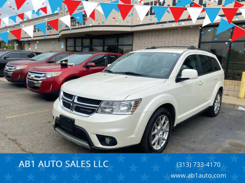 2013 Dodge Journey for sale at AB1 AUTO SALES LLC in Detroit MI