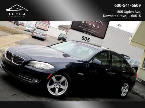 2011 BMW 5 Series for sale at Alpha Luxury Motors in Downers Grove IL