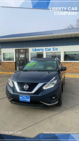 2015 Nissan Murano for sale at Liberty Car Company in Waterloo IA