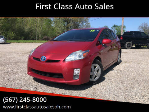 2011 Toyota Prius for sale at First Class Auto Sales MI in Erie MI