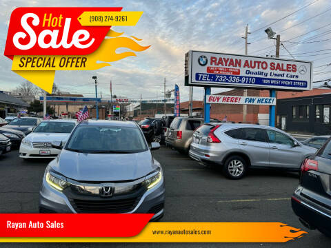 2021 Honda HR-V for sale at Rayan Auto Sales in Plainfield NJ