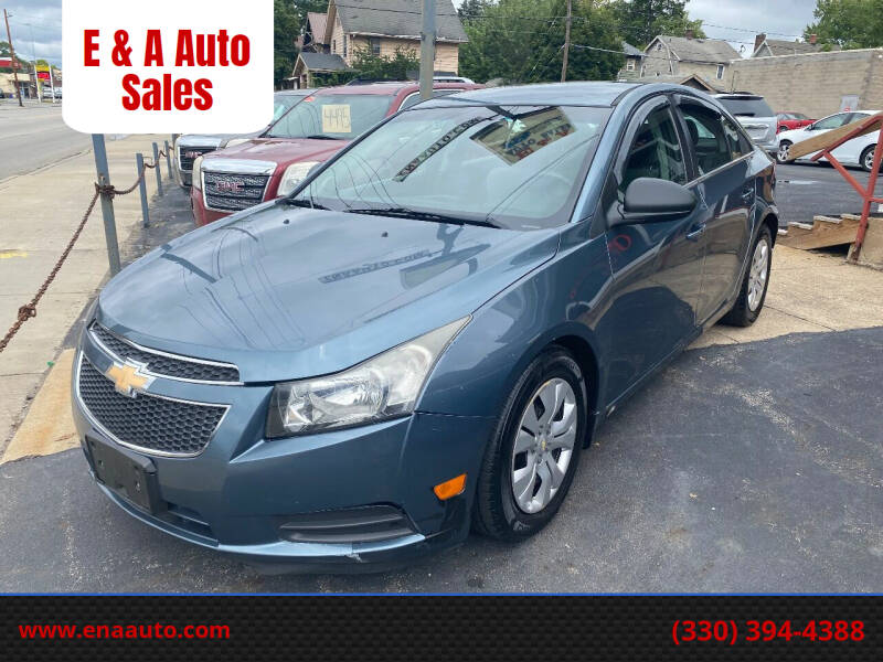 2012 Chevrolet Cruze for sale at E & A Auto Sales in Warren OH