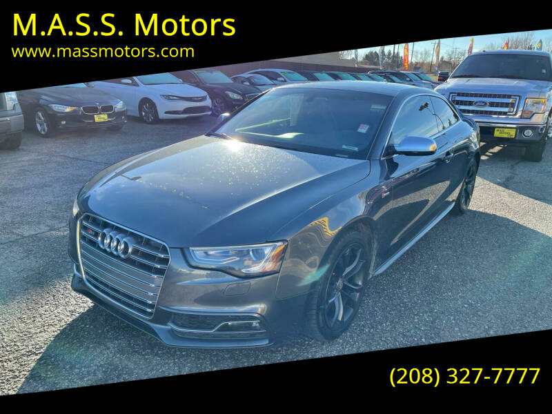 2015 Audi S5 for sale at M.A.S.S. Motors in Boise ID