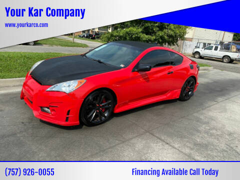 2012 Hyundai Genesis Coupe for sale at Your Kar Company in Norfolk VA