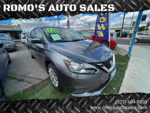 2019 Nissan Sentra for sale at ROMO'S AUTO SALES in Los Angeles CA
