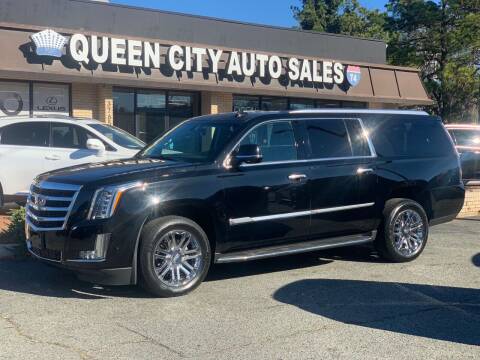 2018 Cadillac Escalade ESV for sale at Queen City Auto Sales in Charlotte NC