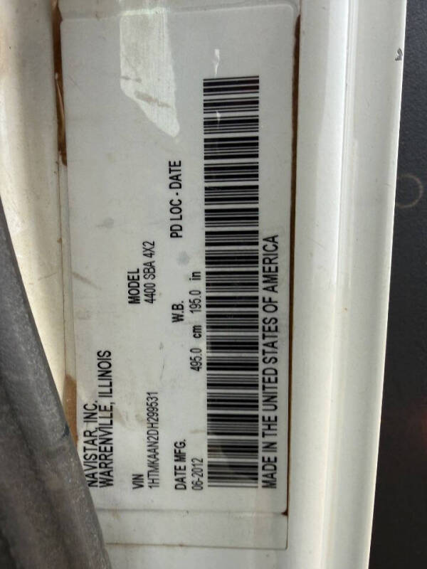 2013 International DuraStar 4400