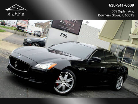2014 Maserati Quattroporte for sale at Alpha Luxury Motors in Downers Grove IL