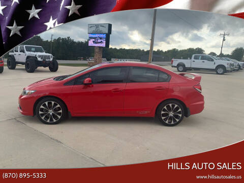 2013 Honda Civic for sale at Hills Auto Sales in Salem AR