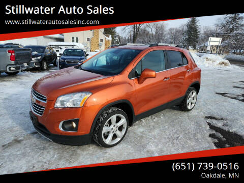 2015 Chevrolet Trax for sale at Stillwater Auto Sales in Oakdale MN
