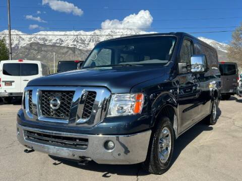 2017 Nissan NV for sale at REVOLUTIONARY AUTO in Lindon UT