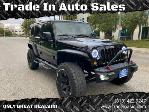 2013 Jeep Wrangler Unlimited for sale at Trade In Auto Sales in Van Nuys CA