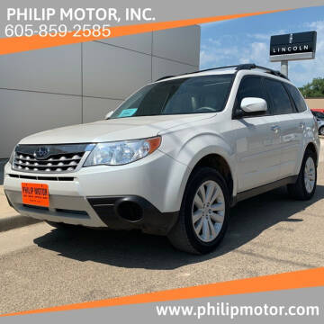 2013 Subaru Forester for sale at Philip Motor Inc in Philip SD