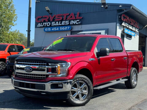 2019 Ford F-150 for sale at Crystal Auto Sales Inc in Nashville TN