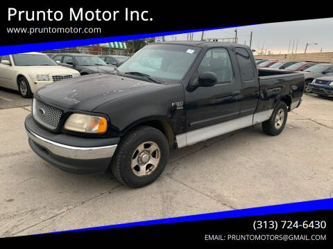 2002 Ford F-150 for sale at Prunto Motor Inc. in Dearborn MI