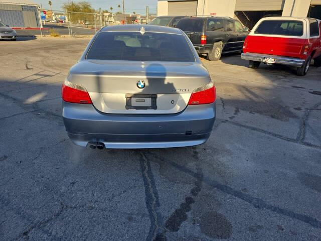 2006 BMW 5 Series for sale at QWEST AUTOMOTIVE SERVICES in Las Vegas, NV