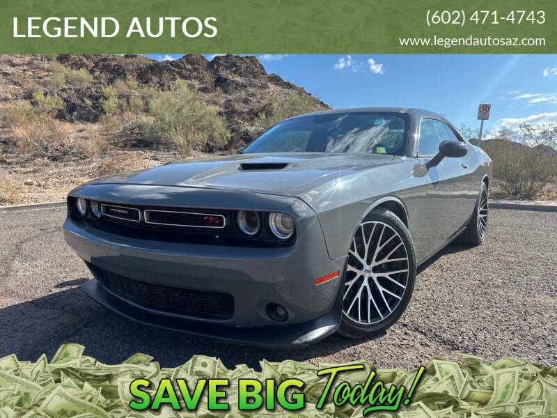 2018 Dodge Challenger for sale at LEGEND AUTOS in Phoenix AZ